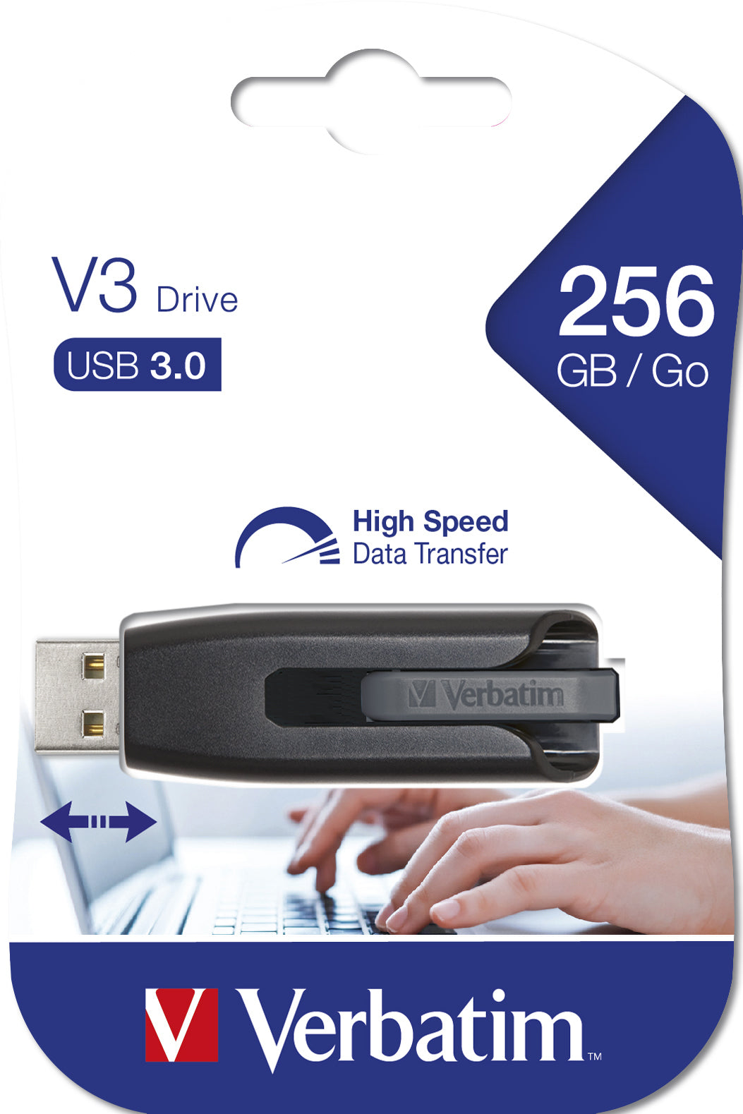 Verbatim Black 256GB HDD (49168)