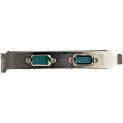 StarTech.com 2-port PCI Express RS232 Serial Adapter Card - PCIe RS232 Serial Host Hub (EX2S953)