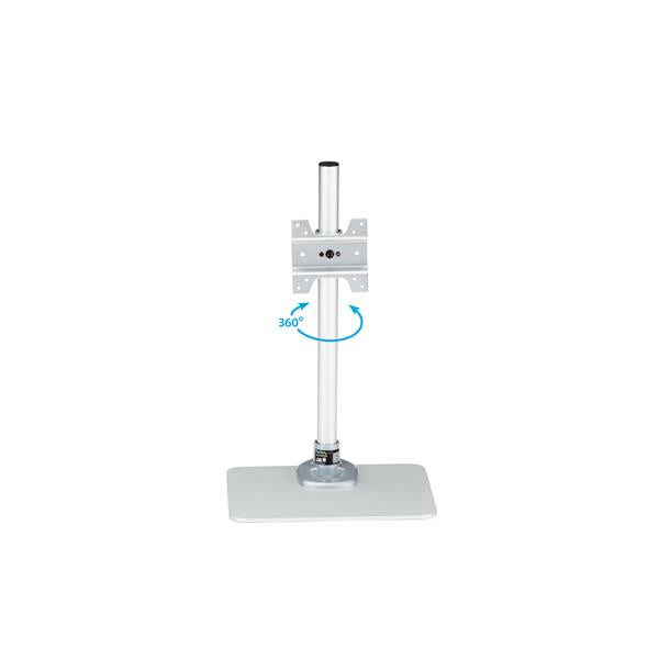 StarTech.com Single Monitor Stand - Adjustable - Steel - Silver - For up to 34" Mount