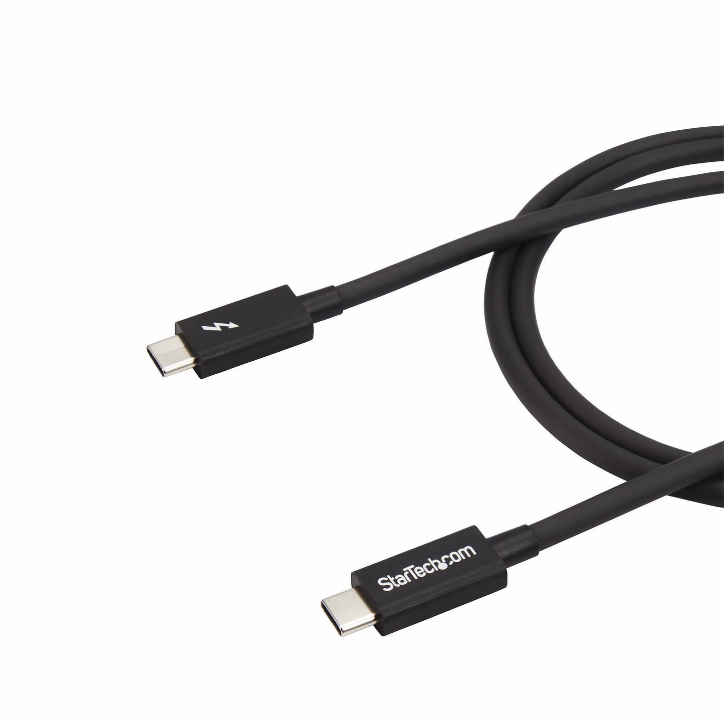StarTech.com 3.3ft (1m) Thunderbolt 3 Cable, 20Gbps, 100W PD, 4K, Thunderbolt