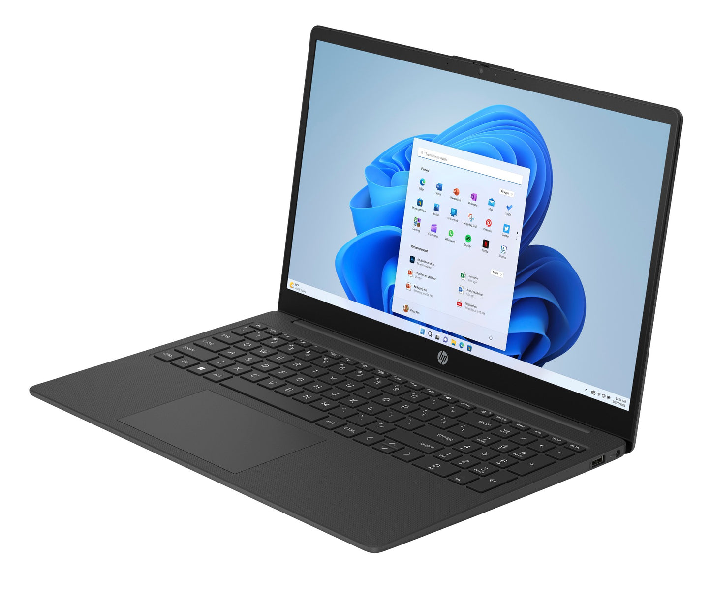 HP 15-fc0045na 15.6" Ryzen 3 7320U 8GB 256GB SSD Laptop