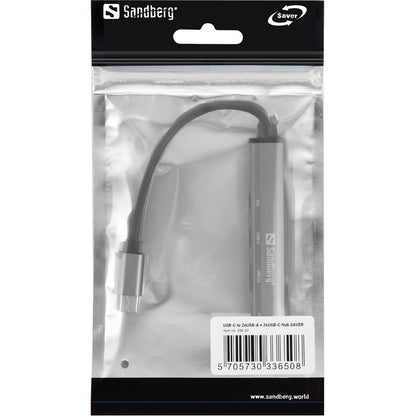 Sandberg USB-C to 3xUSB-A+2xUSB-C SAVER Hub