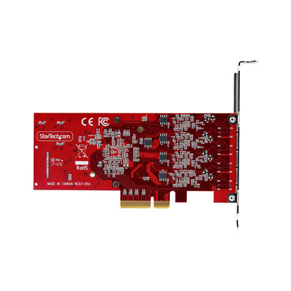 StarTech.com 4-Port USB Type-C PCIe Card, USB 3.2 10Gbps, USB-C PCI Express Hub