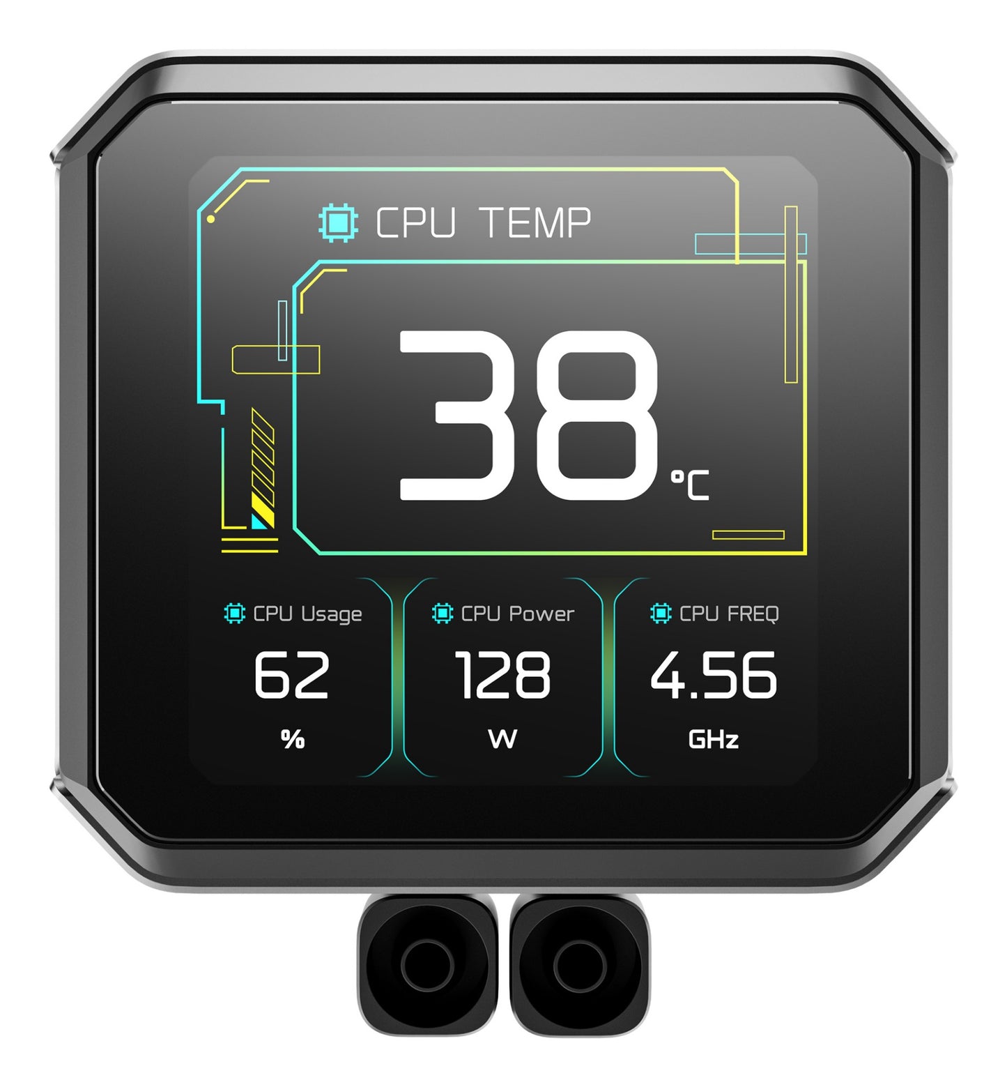 DeepCool Spartacus 420 Processor Liquid cooling kit 14 cm Black