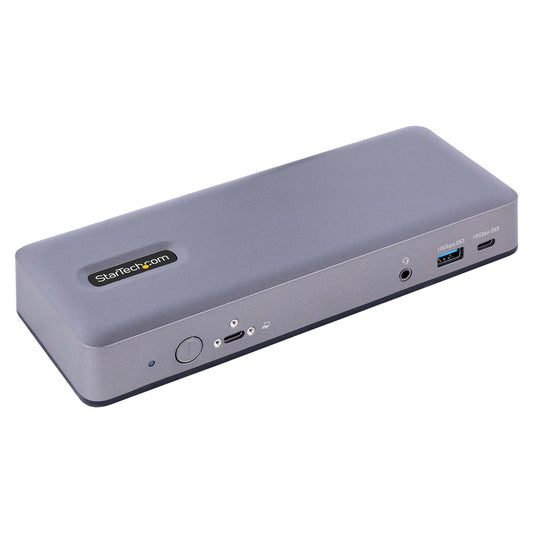 StarTech.com Multi Monitor HDMI/DP/DP USB-C Docking Station 60W