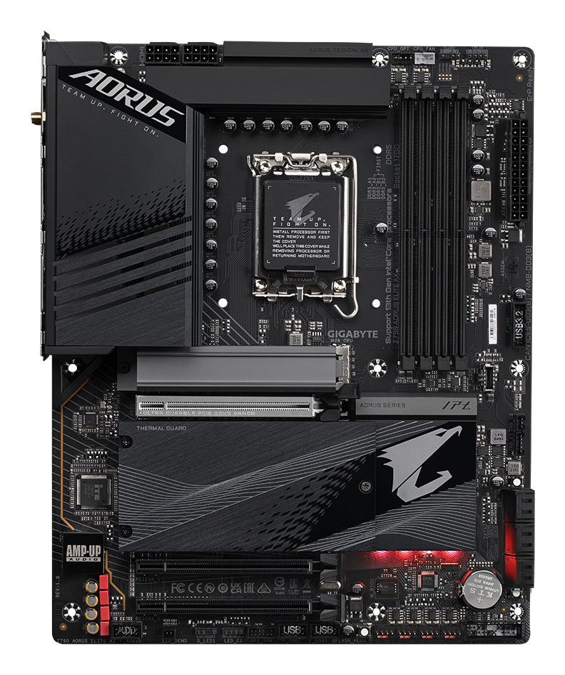 Gigabyte Z790 AORUS ELITE AX Motherboard - Supports Intel Core 14th CPUs, 16*+2+１