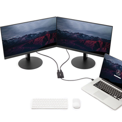 StarTech.com USB 3.0 to Dual DisplayPort Adapter, 4K 60Hz, DisplayLink Certified Hub