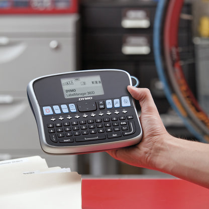 DYMO LabelManager Desktop Label Maker | 360D Rechargeable Hand-Held Label Label Printer