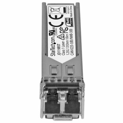 StarTech.com HPE JD119B Compatible SFP Module - 1000BASE-LX - 1GbE Single Mode Fiber Optic Transceiver - 1GE Gigabit Ethernet SFP - LC 10km - 1310nm - DDM HPE 5900, 12500, 5500 Networking