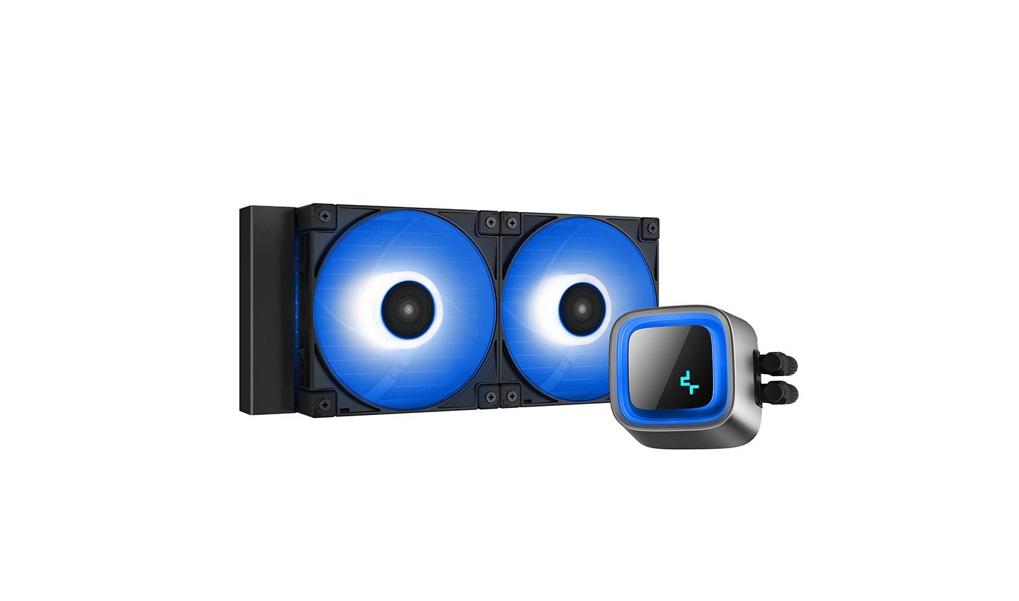 DeepCool LS520 Processor All-in-one liquid cooler 12 cm Black 1 pc(s) Cooling