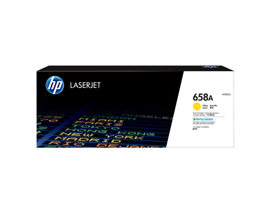 HP W2002A/658A Yellow Toner Cartridge (6K pages, HP M 751)