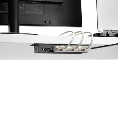 StarTech.com 4 Port USB to DB9 RS232 Serial Adapter Hub – Industrial DIN Rail and