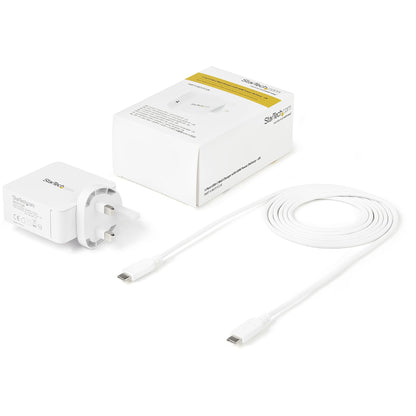 StarTech.com USB C Wall Charger - USB C Laptop Charger 60W PD - 6ft/2m Cable