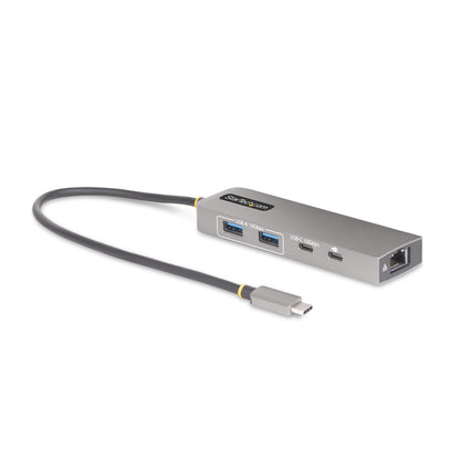 StarTech.com 3-Port Hub Ethernet USB-C Docking Station 100W