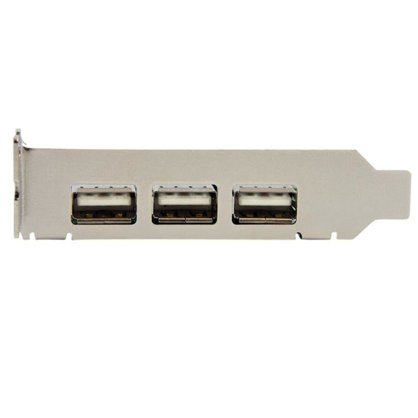 StarTech.com 4 Port PCI Express Low Profile High Speed USB Card Hub