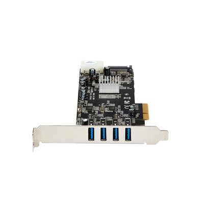 StarTech.com 4 Port USB 3.0 PCIe Card w/ 4 Dedicated 5Gbps Channels (USB 3.2 Gen 1) Hub