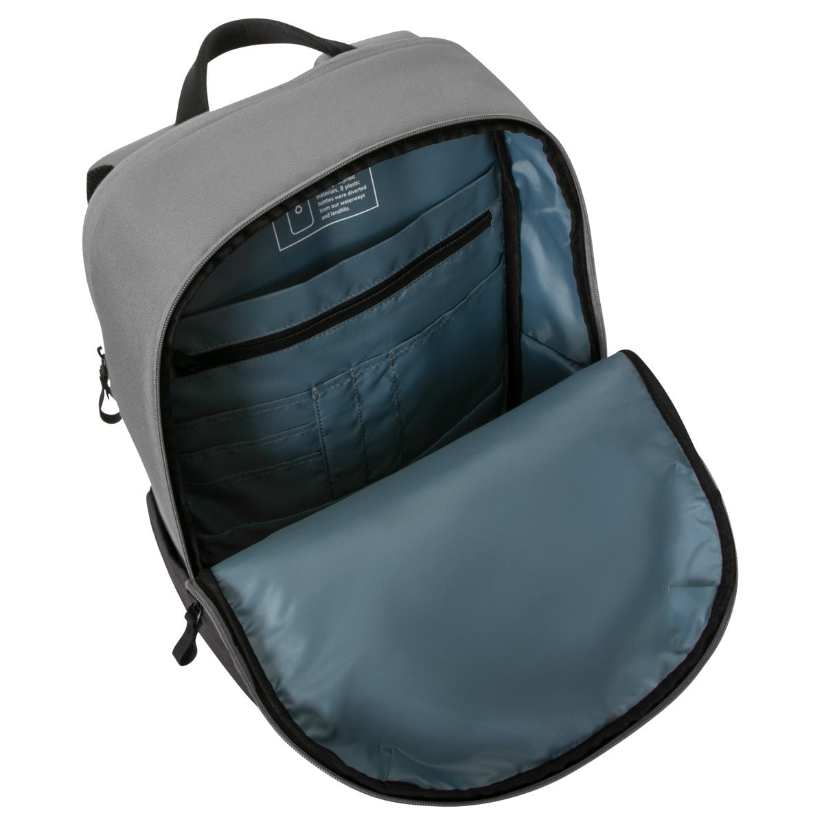Targus Sagano 39.6 cm (15.6") Backpack Black, Grey Laptop Bag