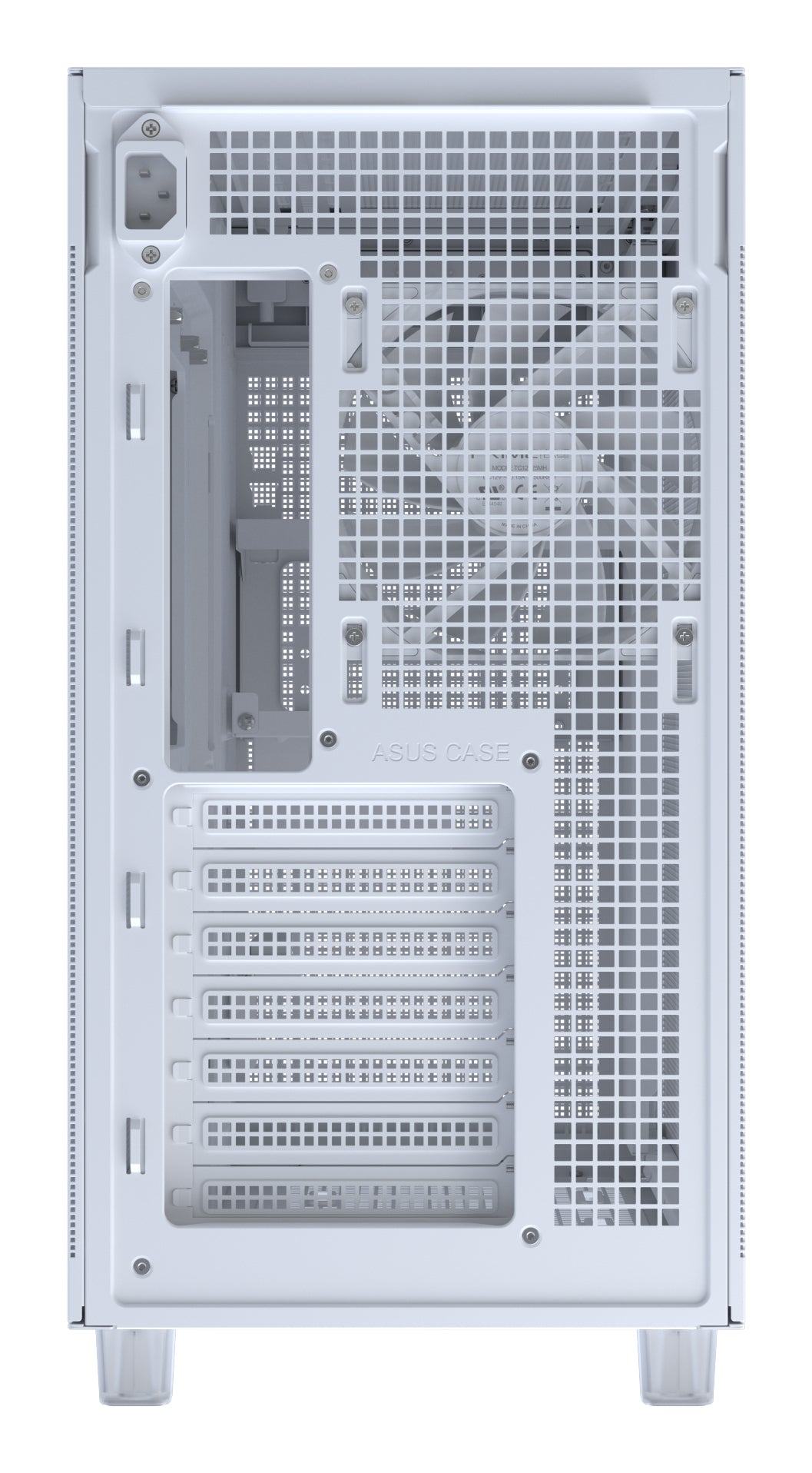 ASUS PRIME AP303 TG White Midi Tower PC Case