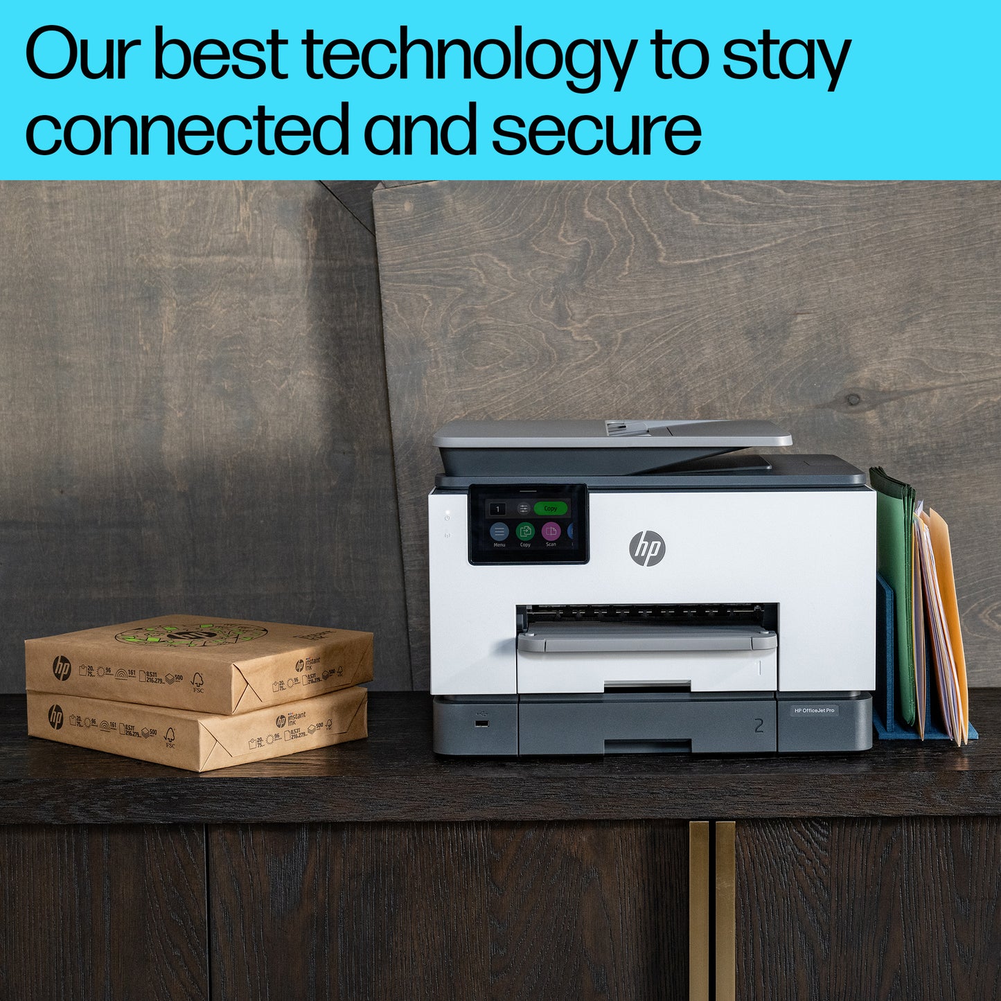 HP OfficeJet Pro 9135e Wireless All-in-One Color Printer, Instant Ink; Two-sided