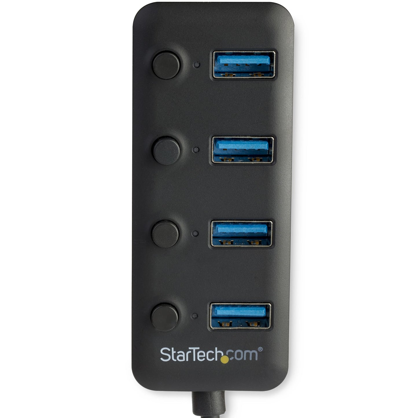 StarTech.com 4 Port Bus Powered USB Hub with Individual On/Off Switches, USB 3.0