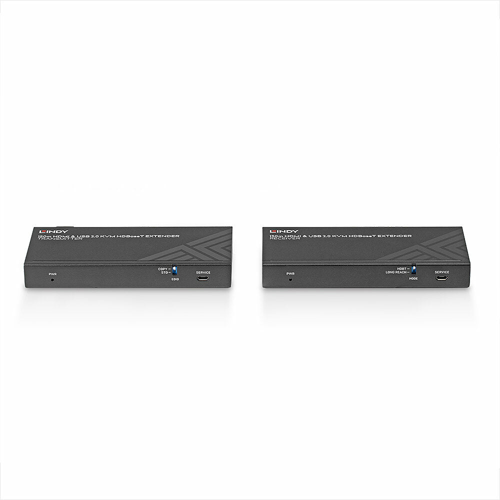 Lindy 150m Cat.6 HDMI 4K60, USB 2.0 & IR HDBaseT KVM Extender KVM Switch