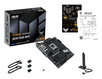 ASUS TUF GAMING X870-PLUS WIFI AMD X870 Socket AM5 ATX Motherboard