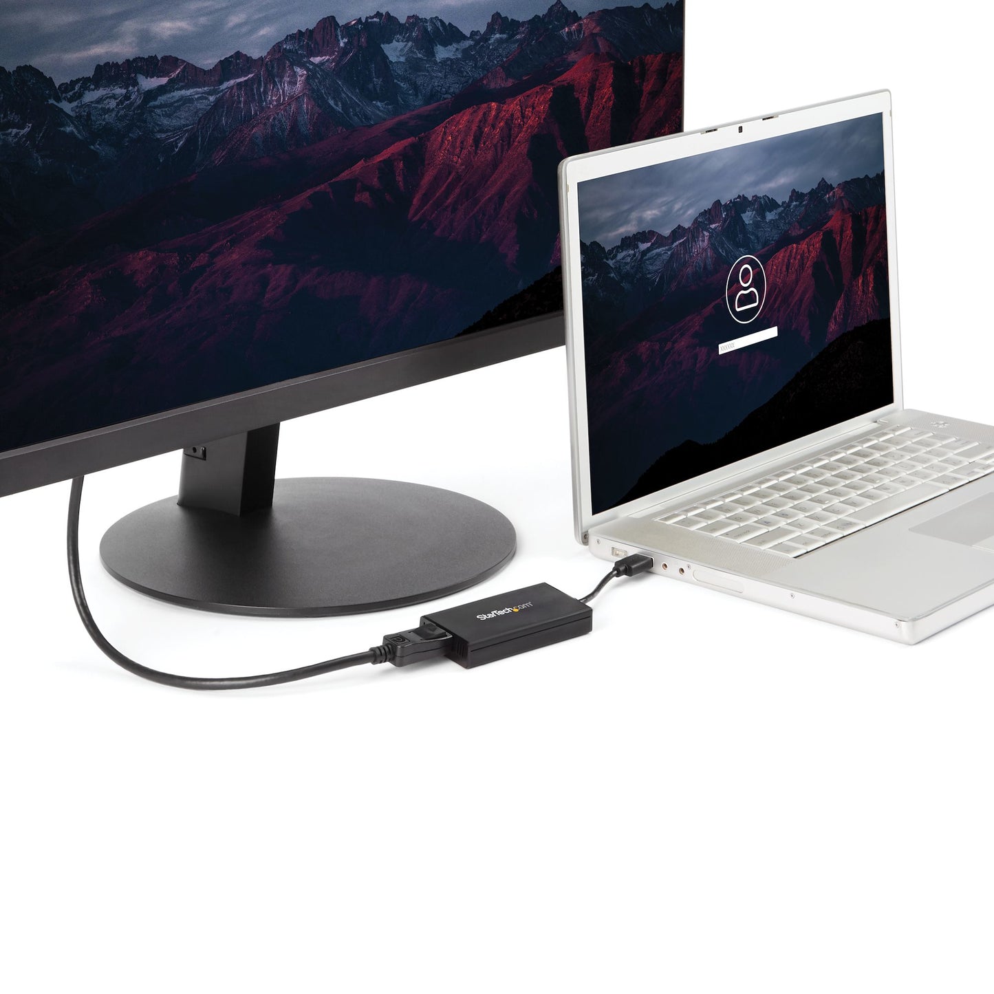 StarTech.com USB 3.0 to DisplayPort Adapter - DisplayLink Certified - 4K 30Hz Hub
