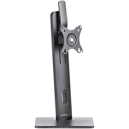 StarTech.com Free Standing Single Monitor Mount - Height Adjustable Monitor Stand