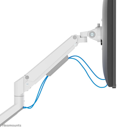 Neomounts DS70-250WH1 Monitor arm 17-35" - gas spring - Topfix - 180°-stop