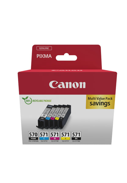 Canon 0372C006/PGI-570CLI-571 Ink Cartridge