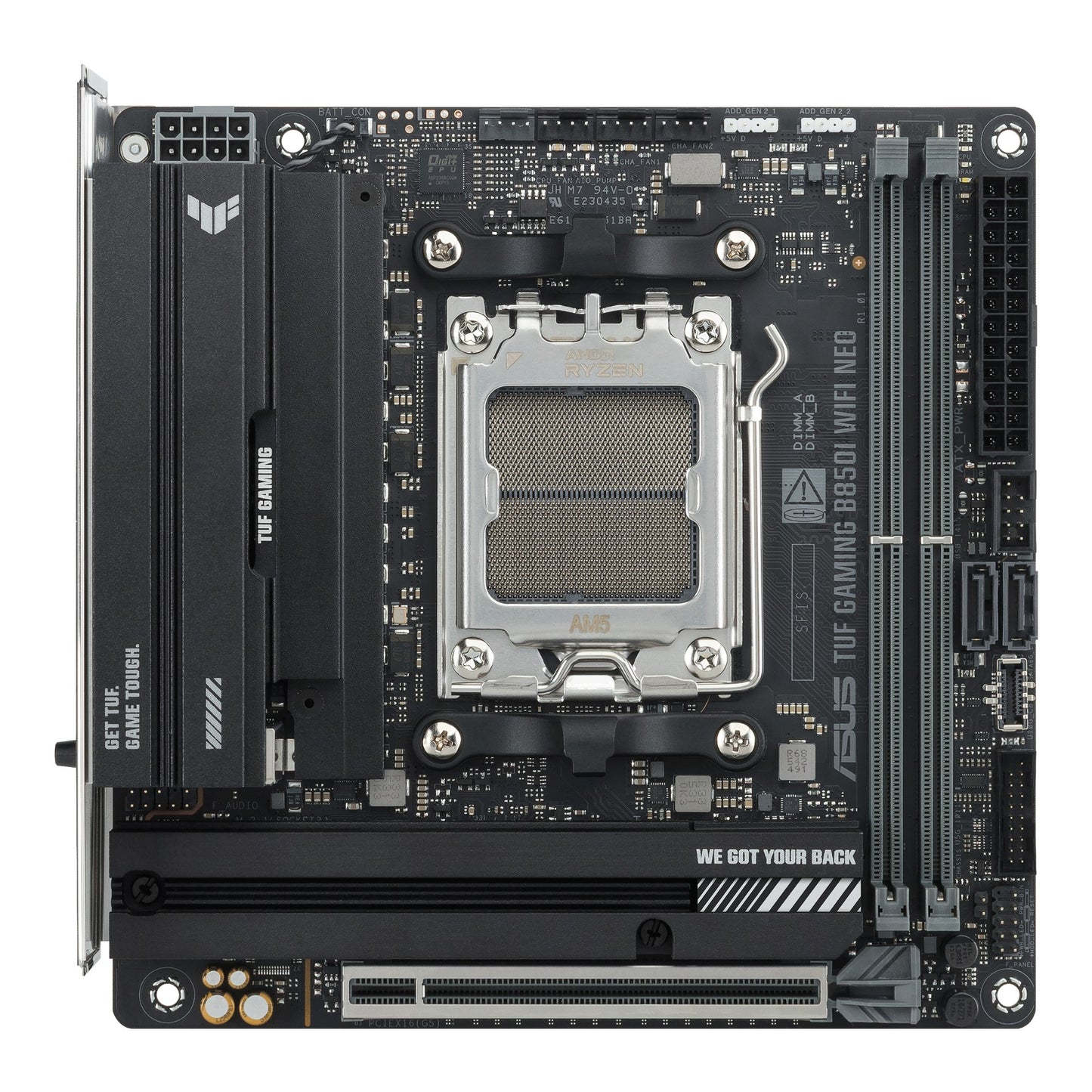 ASUS TUF GAMING B850I WIFI NEO AMD B850 Socket AM5 mini ITX Motherboard