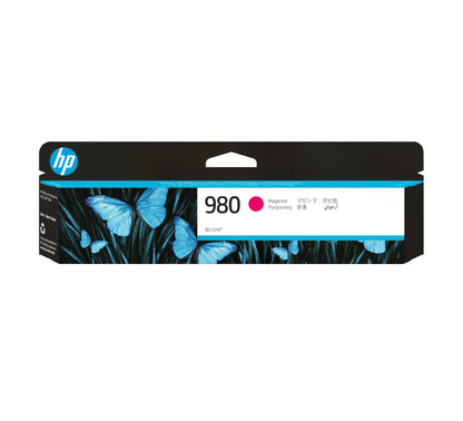 HP D8J08A/980 Magenta Ink Cartridge (6.6K pages, HP OfficeJet X 555)