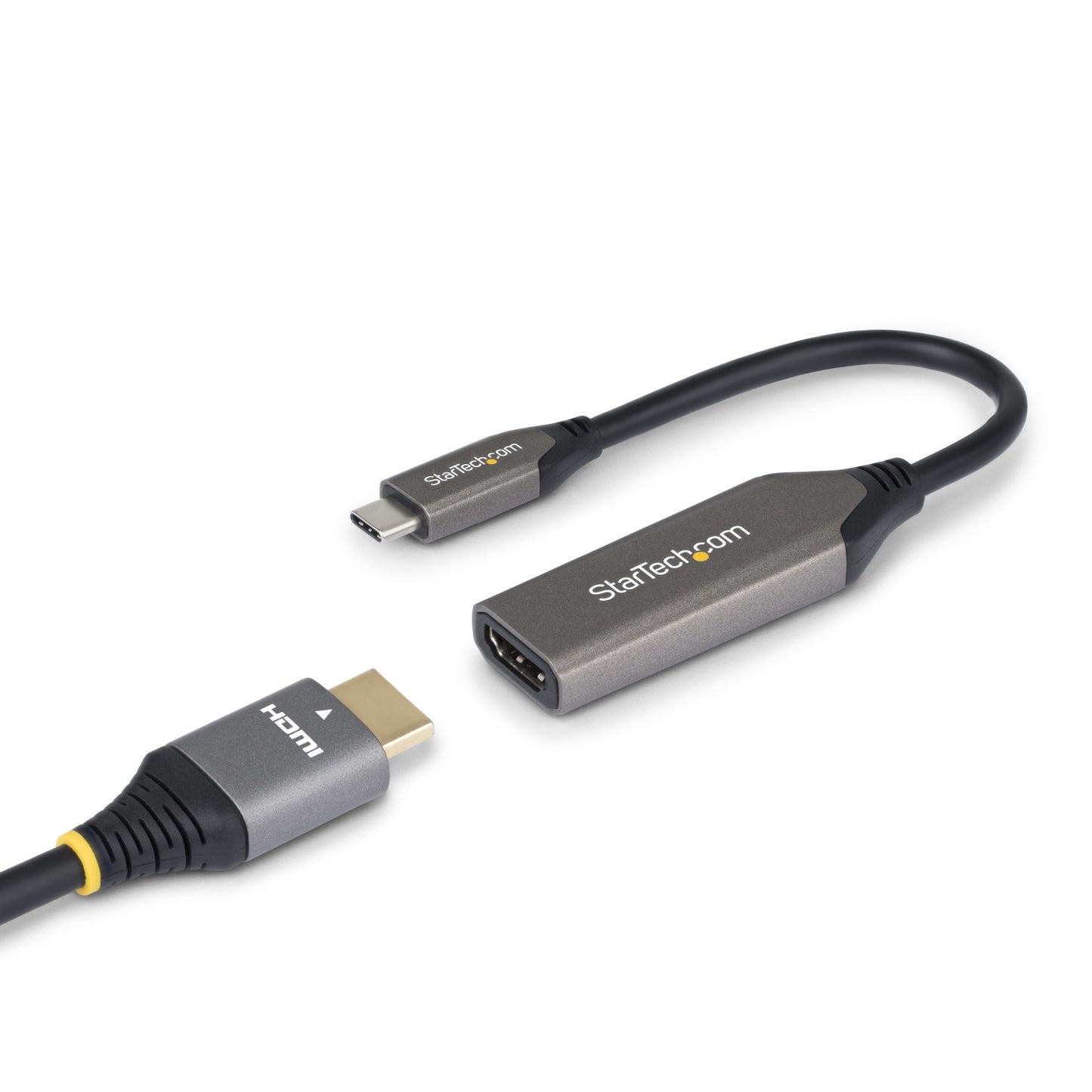 StarTech.com USB-C to HDMI Adapter, 8K 60Hz / 4K 120Hz, Thunderbolt / USB4 Cable