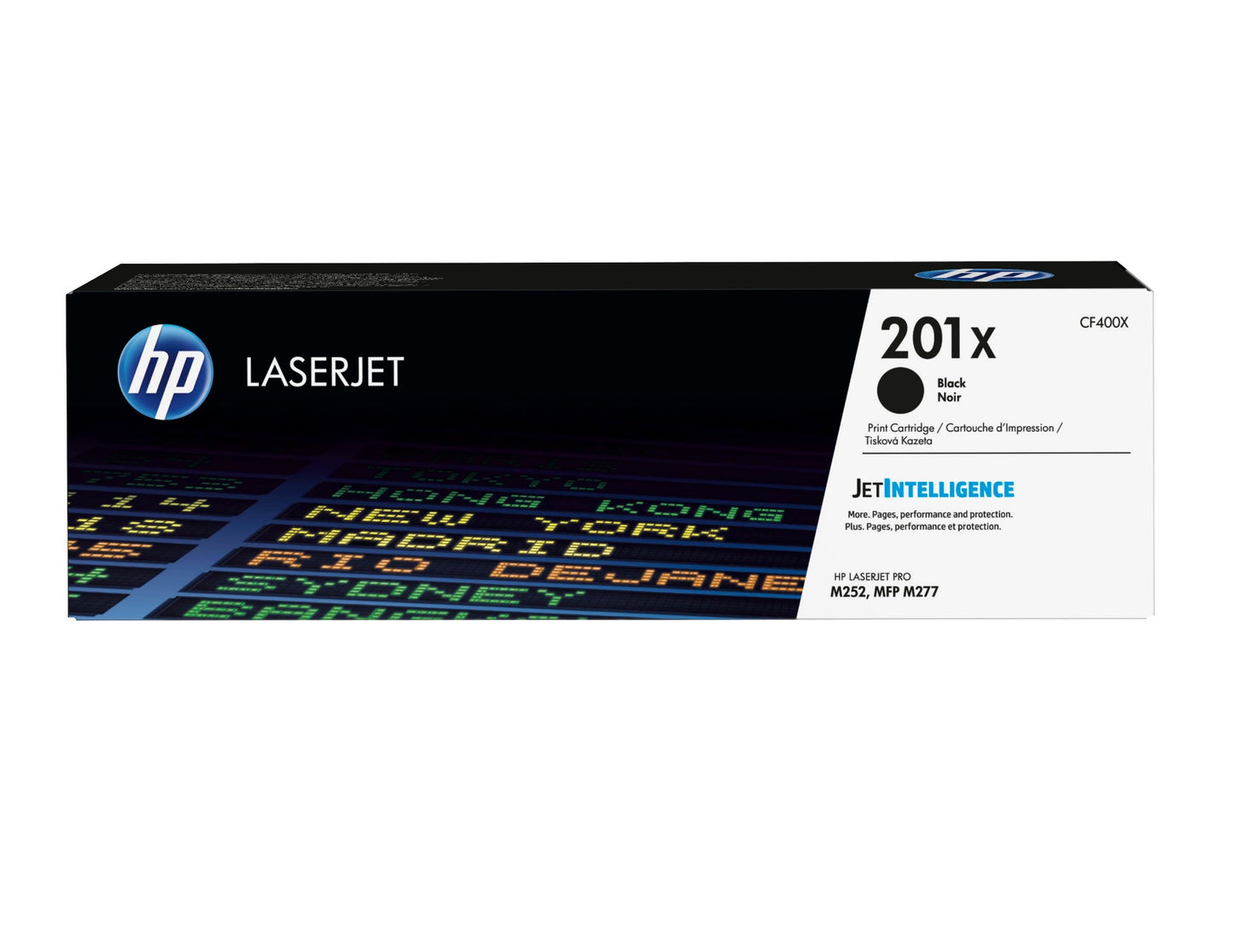 HP CF400X/201X Black Toner Cartridge (2.8K pages, HP Pro M 252)