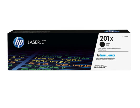 HP CF400X/201X Black Toner Cartridge (2.8K pages, HP Pro M 252)