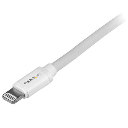 StarTech.com 2 m (6 ft.) USB to Lightning Cable - Long iPhone / iPad / iPod Charger (White)