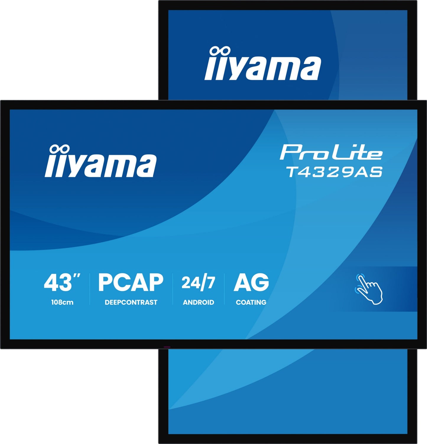 iiyama T4329AS-B1AG 42.5" 4K UHD VA Touch Monitor