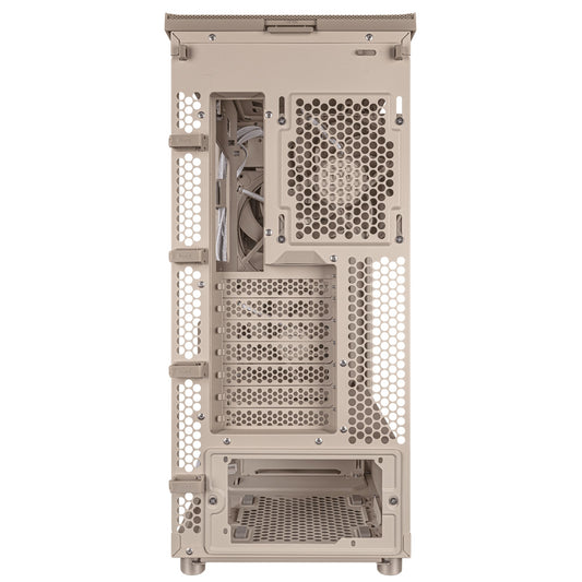 ASUS Proart PA401 Wood Mesh PWM Beige Tower PC Case