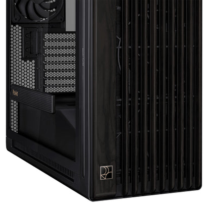 ASUS ProArt PA602 Wood Edition Midi Tower Black PC Case