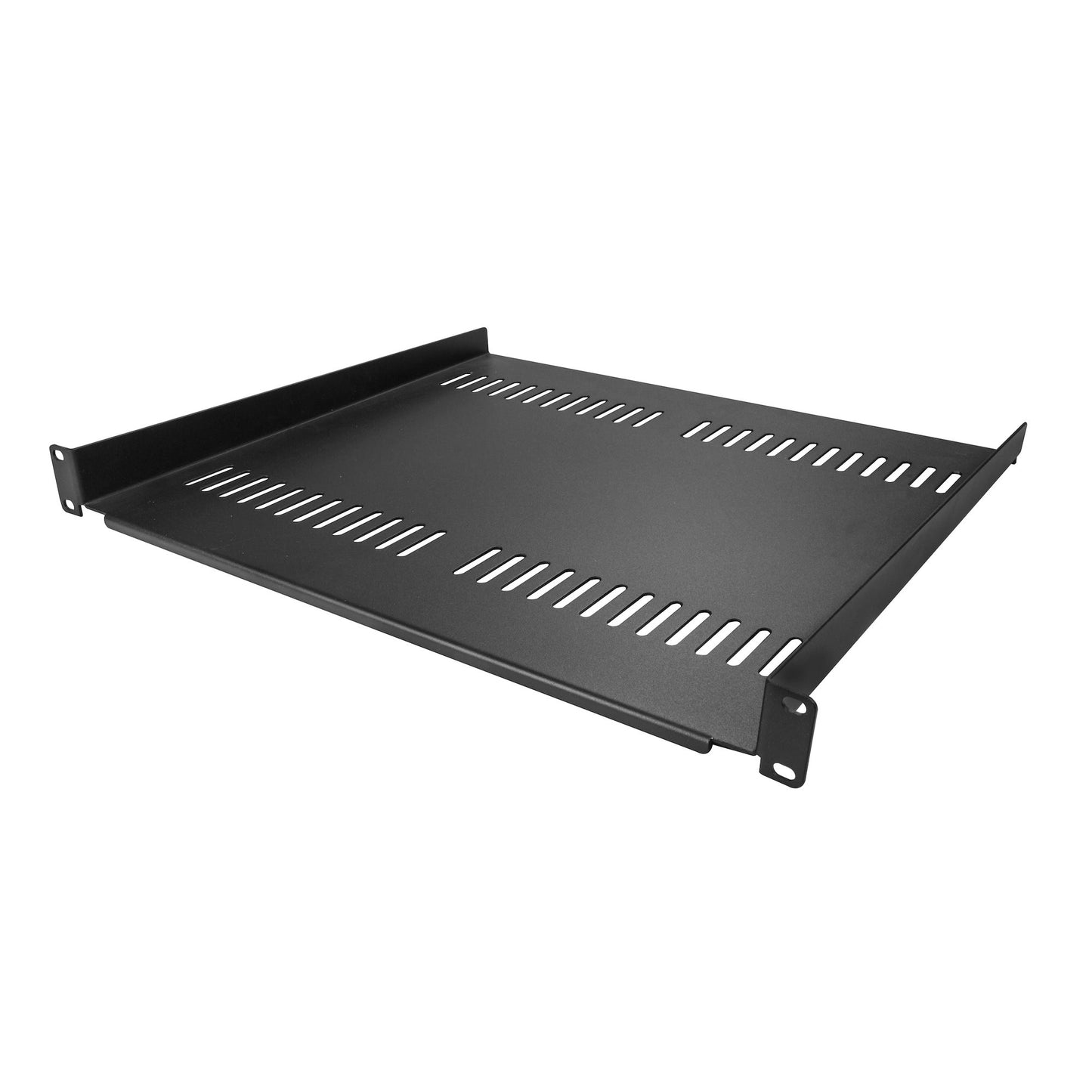 StarTech.com 2-Pack 1U Server Rack Shelf, Vented Universal Rack Mount Cantilever