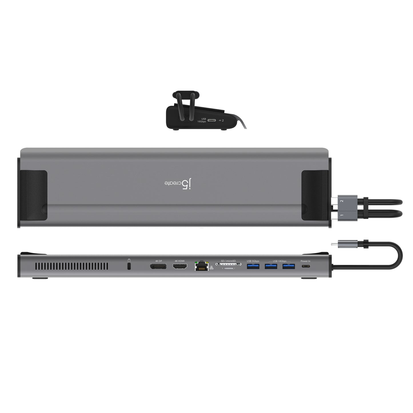 j5create JCD552 M.2 NVMe® USB-C Docking Station