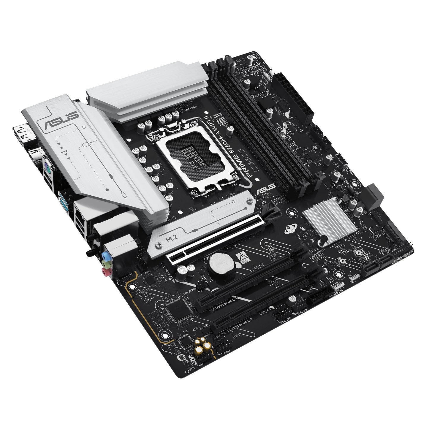 ASUS PRIME B760M-A WIFI II Intel B760 LGA 1700 micro ATX Motherboard