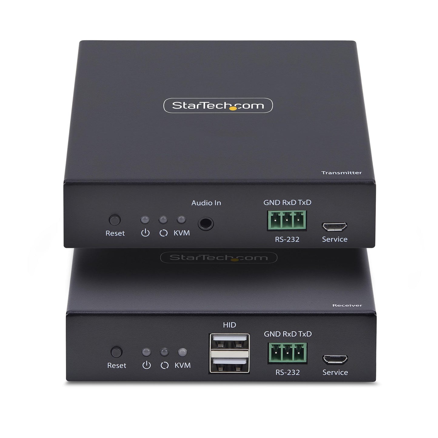 StarTech.com HDMI KVM Extender Over IP Network, 4K 60Hz, Driverless, HDMI and USB KVM Switch