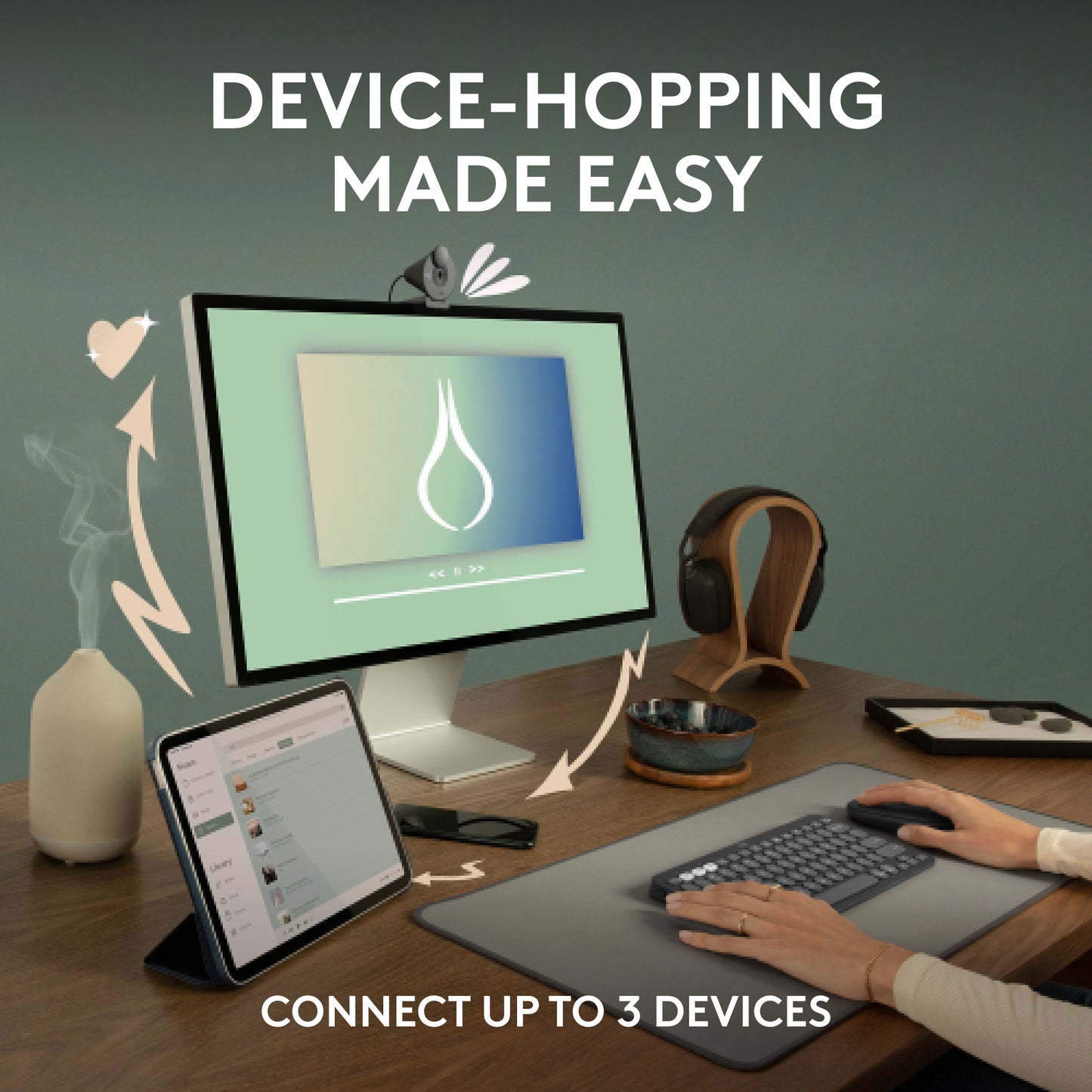 Logitech Pebble M350s Wireless Mouse