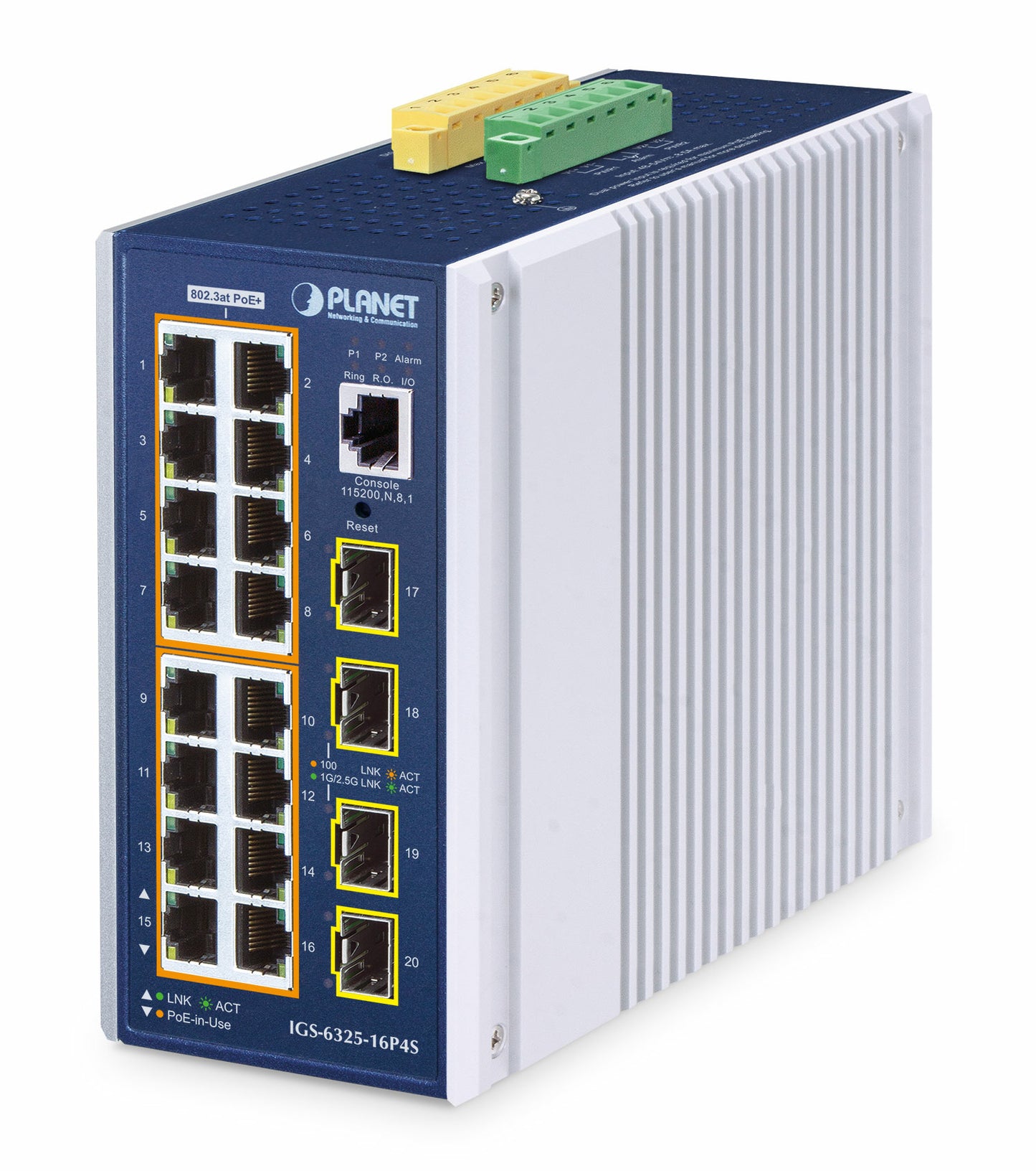 Planet IGS-6325-16P4S network switch PoE