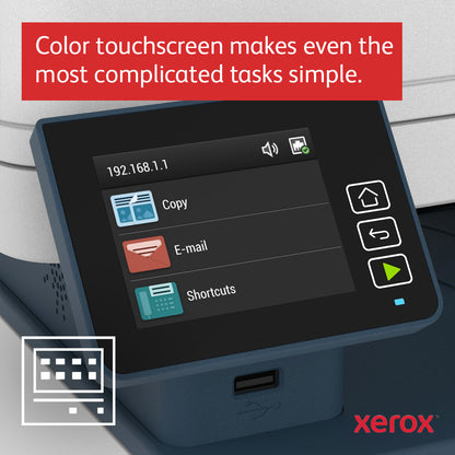 Xerox B235 A4 34ppm Wireless Duplex Copy/Print/Scan/Fax PS3 PCL5e/6 ADF 2 Trays Printer