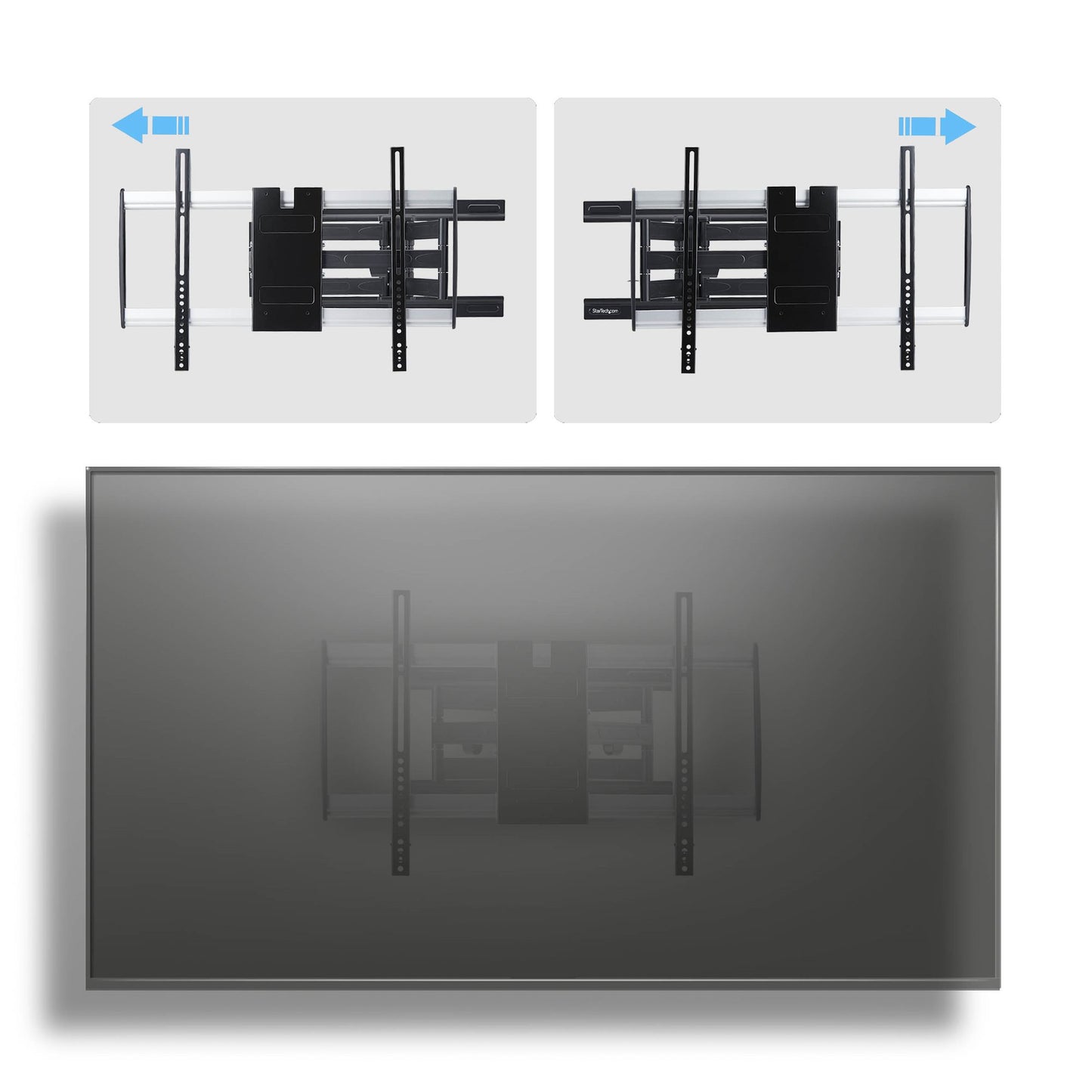 StarTech.com Ultra-Slim Articulating TV Wall Mount for up to 65-inch and 99lb/45kg