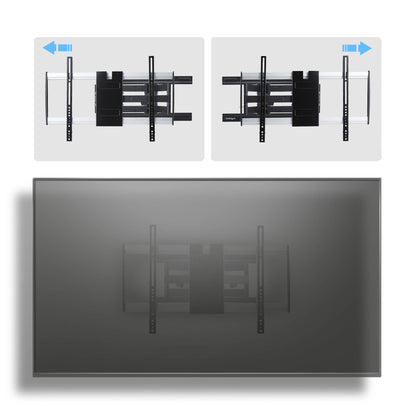 StarTech.com Ultra-Slim Articulating TV Wall Mount for up to 65-inch and 99lb/45kg