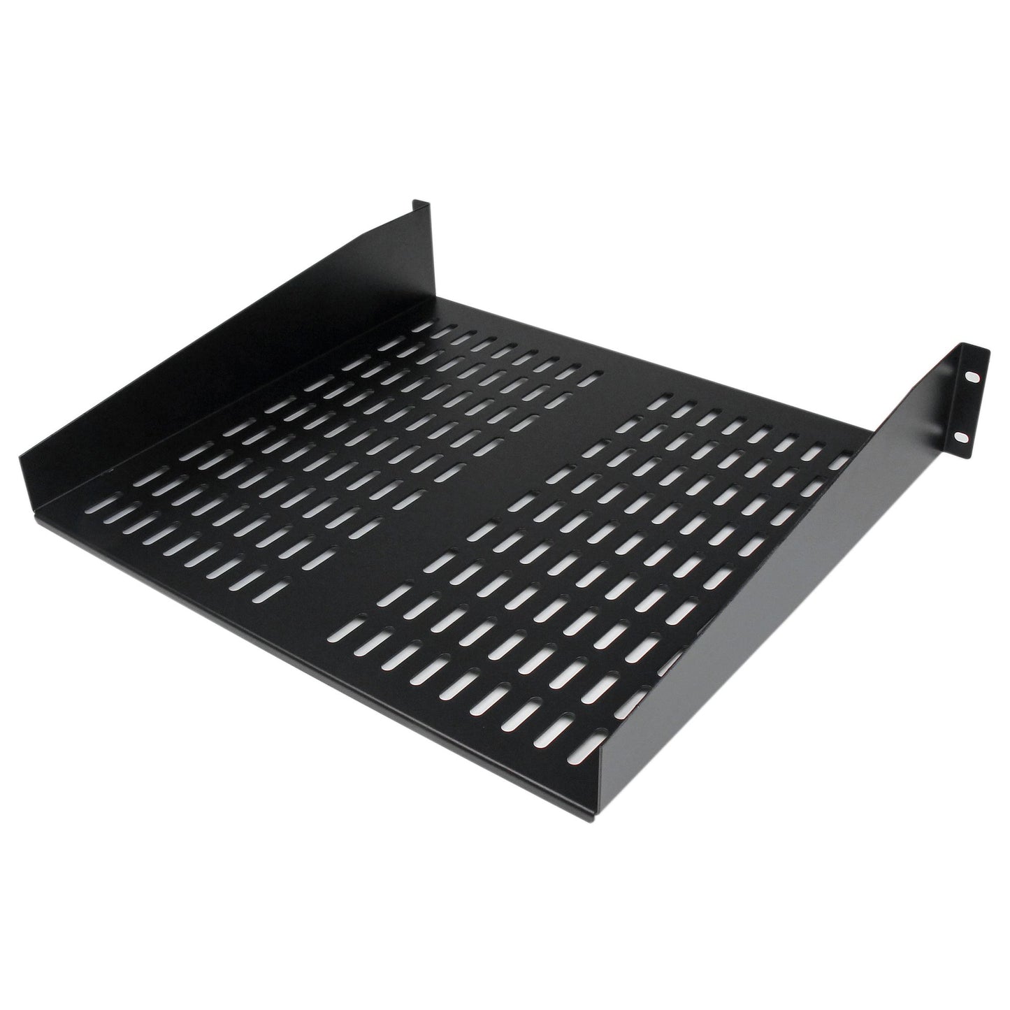 StarTech.com 2U Server Rack Shelf - Universal Vented Rack Mount Cantilever Tray for (BSHELFV)