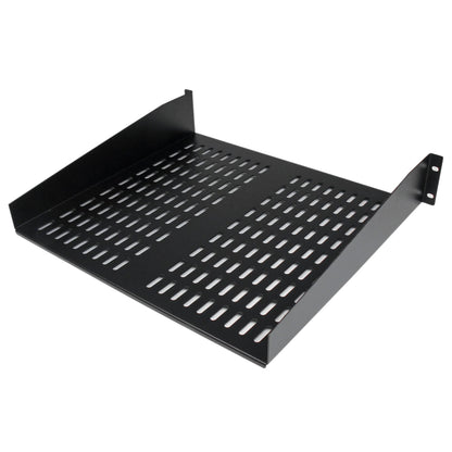 StarTech.com 2U Server Rack Shelf - Universal Vented Rack Mount Cantilever Tray for (BSHELFV)